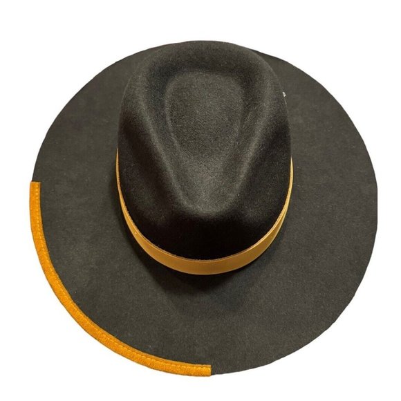 NWT San Diego Hat Company Womens Music City Fedora Hat Wool Black main image 6